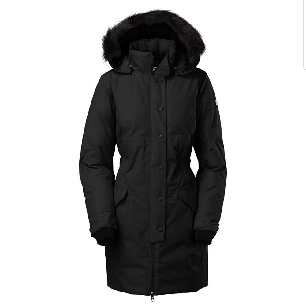 The North Face Womens Parka Size L in Black